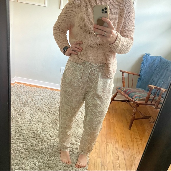 Anthropology Hei Hei Rayon Jogger Pant - Picture 2 of 7